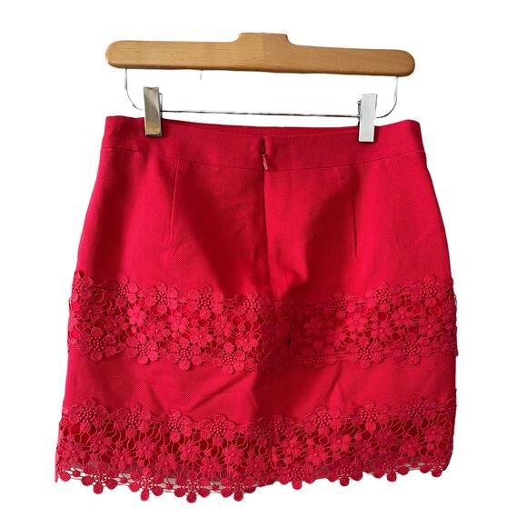 J Crew Mini Skirt Raspberry Pink 2 - Picture 3 of 5